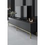 HANAH HOME Set za dnevnu sobu Lord Anthracite Gold - slika 5