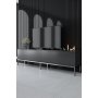 HANAH HOME Set za dnevnu sobu Lord Anthracite Silver - slika 2