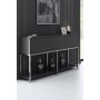 HANAH HOME Set za dnevnu sobu Lord Anthracite Silver - slika 3