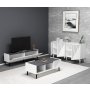 HANAH HOME Set za dnevnu sobu Draw White Black - slika 2