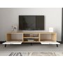 HANAH HOME Set za dnevnu sobu Lifano Sapphire Oak White - slika 3