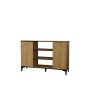 HANAH HOME Set za dnevnu sobu Edil Sapphire Oak Black - slika 3