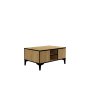 HANAH HOME Set za dnevnu sobu Edil Sapphire Oak Black - slika 5