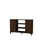 HANAH HOME Set za dnevnu sobu Goral Walnut Black - slika 5