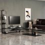 HANAH HOME Set za dnevnu sobu Epsilon Anthracite - slika 2