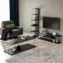 HANAH HOME Set za dnevnu sobu Epsilon Anthracite - slika 1