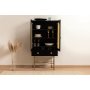 HANAH HOME Komoda Cliff 150 Black - slika 4