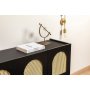 HANAH HOME Komoda Cliff 63 Black - slika 4