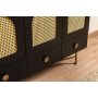 HANAH HOME Komoda Cliff 63 Black - slika 5