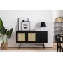 HANAH HOME Komoda Nala 160 Black - slika 2