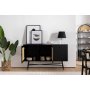 HANAH HOME Komoda Nala 160 Black - slika 3