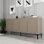 HANAH HOME Komoda Lyon 79 Atlas Black - slika 3