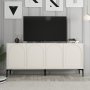 HANAH HOME Komoda Lyon 79 Cream Black - slika 5