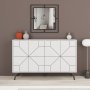 HANAH HOME Komoda Dune White - slika 3
