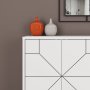 HANAH HOME Komoda Dune White - slika 4