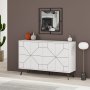 HANAH HOME Komoda Dune White - slika 1
