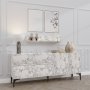 HANAH HOME Komoda Stella Carrara Marble - slika 2