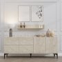 HANAH HOME Komoda Stella Travertine - slika 1