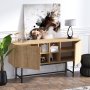 HANAH HOME Komoda Flory Sapphire Oak - slika 2