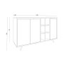 HANAH HOME Komoda Seria Ephesus Marble - slika 5