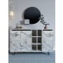 HANAH HOME Komoda Seria Ephesus Marble - slika 1
