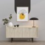 HANAH HOME Komoda Navi Travertine - slika 1