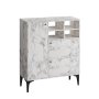 HANAH HOME Komoda Ewa Carrara Marble - slika 4
