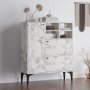 HANAH HOME Komoda Ewa Carrara Marble - slika 1