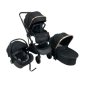 BBO Kolica Za Bebe 3u1 Neo (Bd801) - Black - slika 3