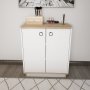 HANAH HOME Komoda Nuanse White Oak - slika 2