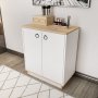 HANAH HOME Komoda Nuanse White Oak - slika 3