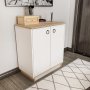 HANAH HOME Komoda Nuanse White Oak - slika 1