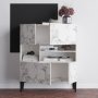 HANAH HOME Komoda Krista Carrara Marble - slika 3
