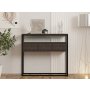 HANAH HOME Komoda Guarda Anthracite - slika 2
