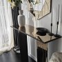 HANAH HOME Polica Dresser 2B Bronze - slika 3