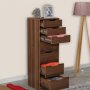 HANAH HOME Komoda Flow Walnut - slika 2