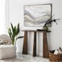 HANAH HOME Polica Cleopatra Walnut - slika 1