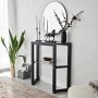 HANAH HOME Polica Trapezoid Anthracite - slika 2