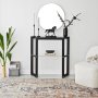 HANAH HOME Polica Trapezoid Anthracite - slika 4