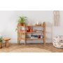 HANAH HOME Polica Nala 90 Natural - slika 2