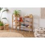 HANAH HOME Polica Nala 90 Natural - slika 1