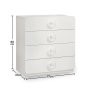 HANAH HOME Komoda Baby Cotton Sl Dresser - slika 5