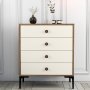 HANAH HOME Komoda Lizbon 540 Walnut Cream - slika 2