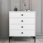 HANAH HOME Komoda Lizbon 542 White - slika 2