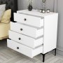 HANAH HOME Komoda Lizbon 542 White - slika 3