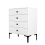HANAH HOME Komoda Lizbon 542 White - slika 4