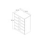 HANAH HOME Komoda SFY0201 - slika 4