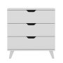 HANAH HOME Komoda Valencia 3 White - slika 5