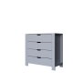 HANAH HOME Komoda Duru 1600 31 White - slika 5