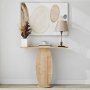 HANAH HOME Polica Ellittica Sapphire Oak - slika 1